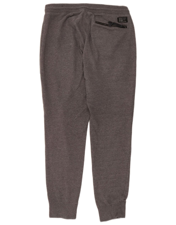 Pantaloni da tuta con grafica Nike da uomo, pantaloni da jogging, cotone grigio medio