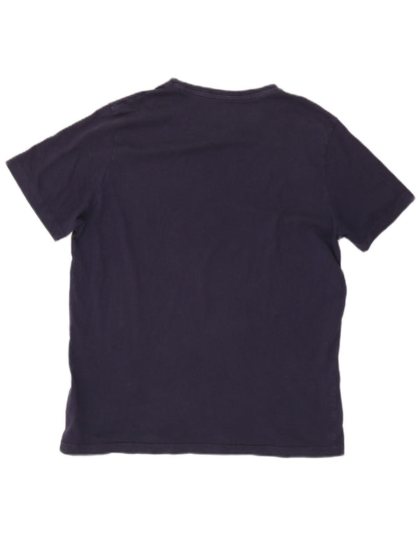 Puma Herren-T-Shirt mit Grafik, groß, marineblau, Baumwolle