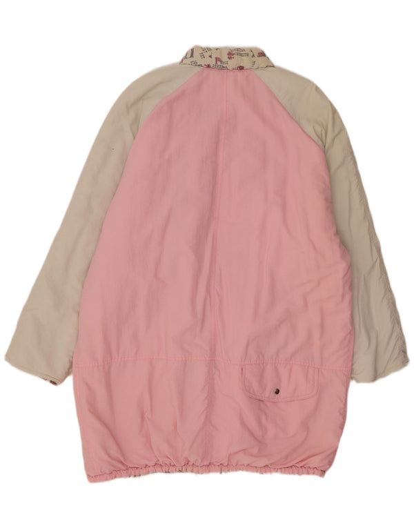 Casaco corta-vento feminino Palomino UK 18 XL rosa colorblock