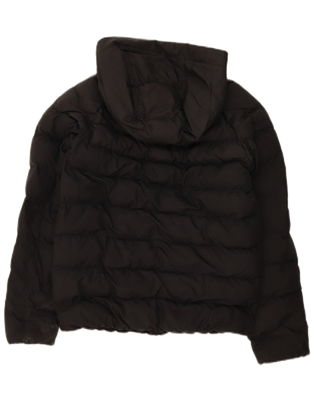Nike drenge hættepolstret jakke 12-13 år stor sort polyester