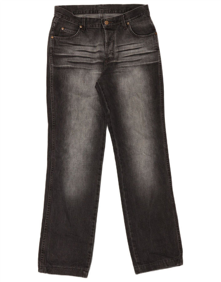 Wrangler Mens Straight Jeans W32 L32 Black
