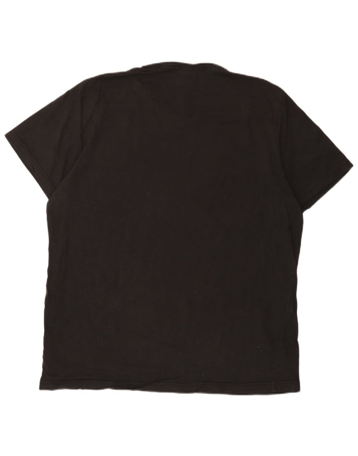 T-shirt da uomo Puma Top 2XL cotone nero