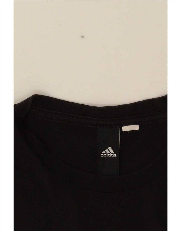 Adidas Mens Graphic T-Shirt Top Small Black