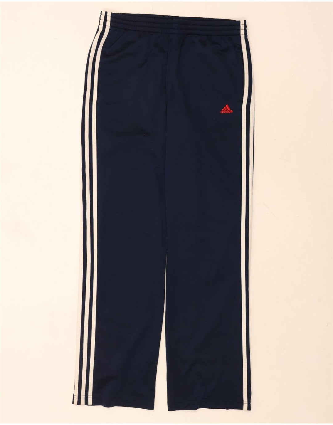 Adidas Boys Tracksuit Trousers 15-16 Years  Navy Blue Polyester