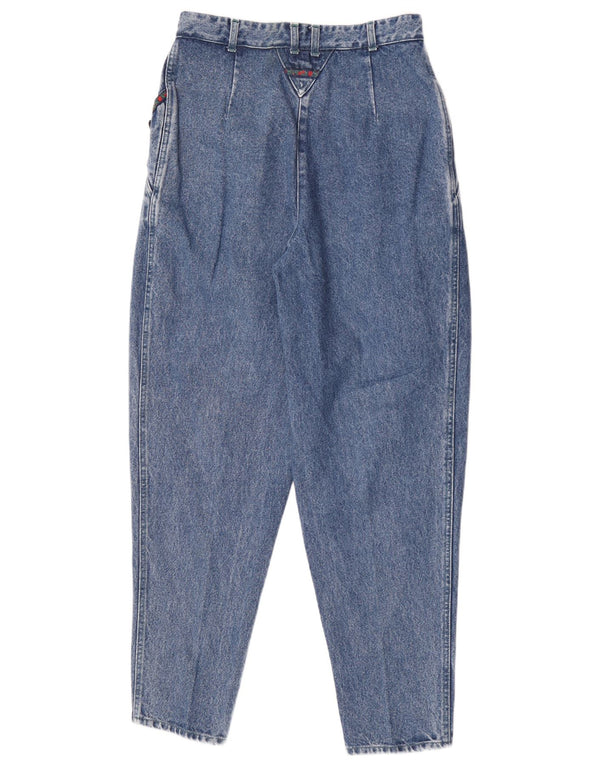 Blugi conici vintage cu talie înaltă pentru femei IT 42 Medium W28 L30 Albastru