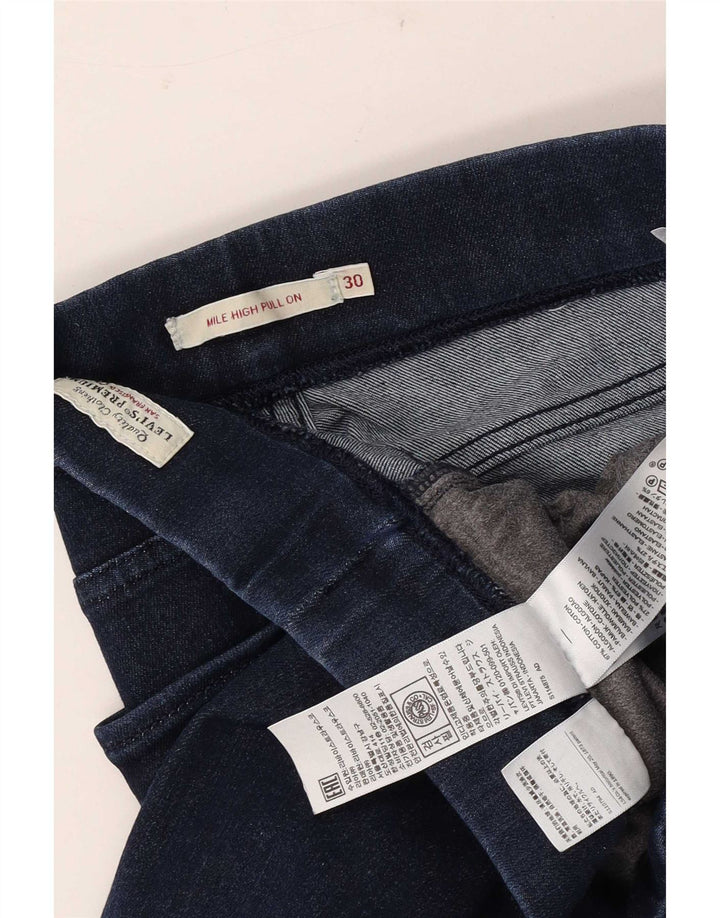 Levi's Womens Jegging Jeans W30 L26 Navy Blue Cotton