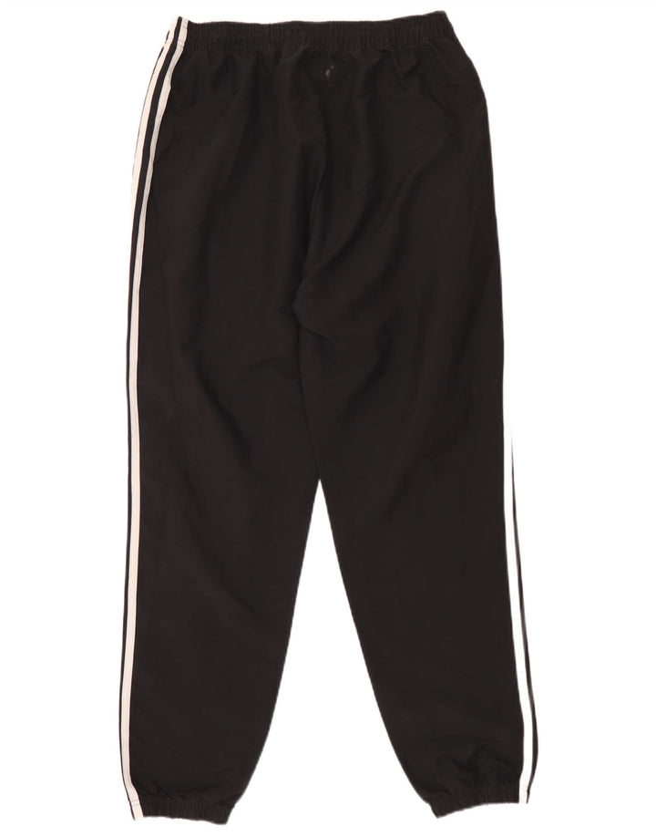Adidas Mens Tracksuit Trousers Joggers Medium Black Polyester