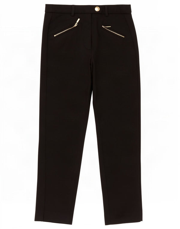 Marks & Spencer Lige fritidsbukser til kvinder UK 8 Small W26 L25 Black