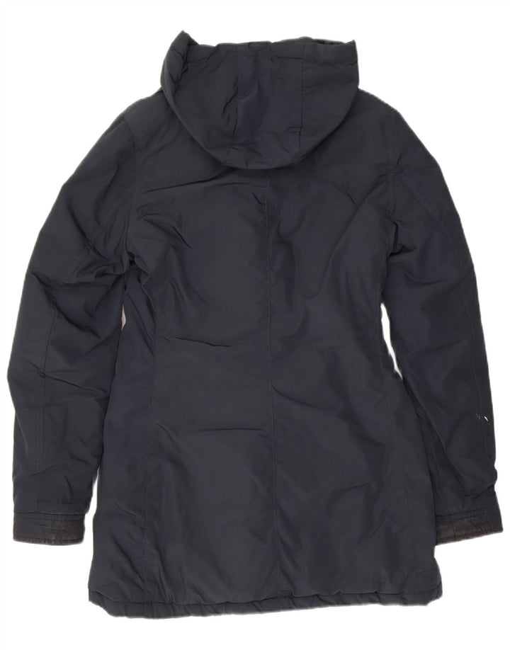 Refrigue Parka à capuche pour femme UK 6 XS Bleu marine Polyester