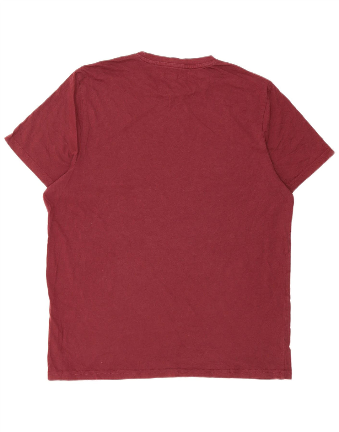 JACK WILLS Mens Classic Fit T-Shirt Top Large Maroon