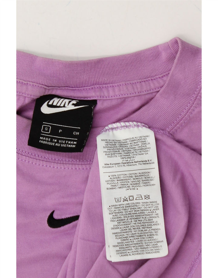 NIKE Mens T-Shirt Top Small Purple Cotton Vintage Nike and Second-Hand Nike from Messina Hembry 