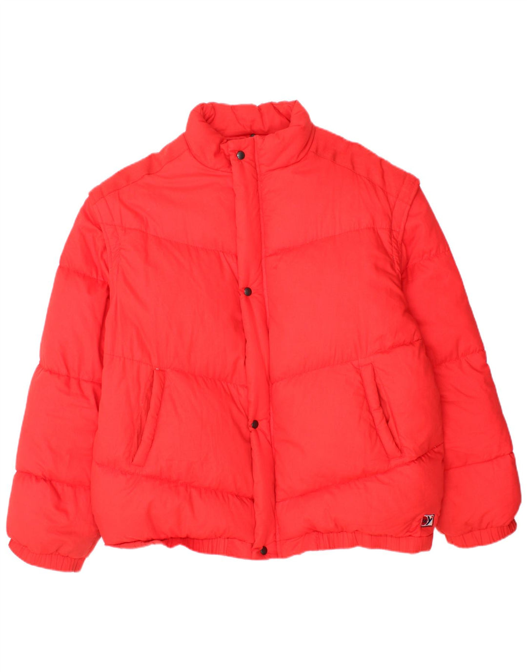 Giacca da sci vintage da uomo IT 52 XL rossa