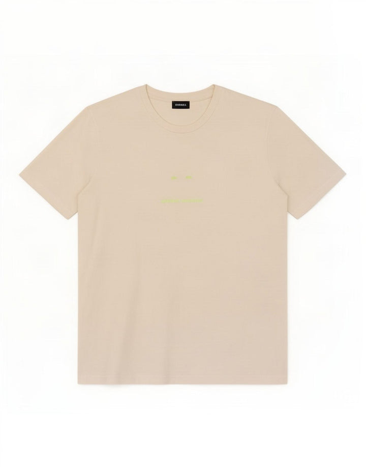 T-shirt grafica da uomo Diesel Top bianca media