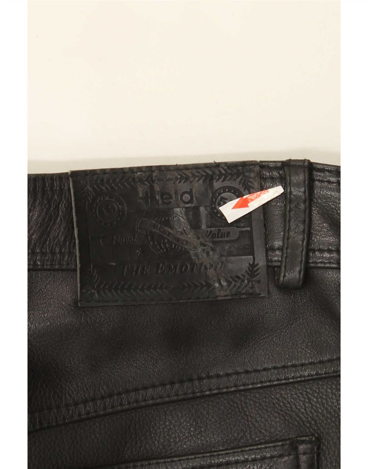 The Emotion Womens Straight Trousers EU 38 Medium W28 L32 Black