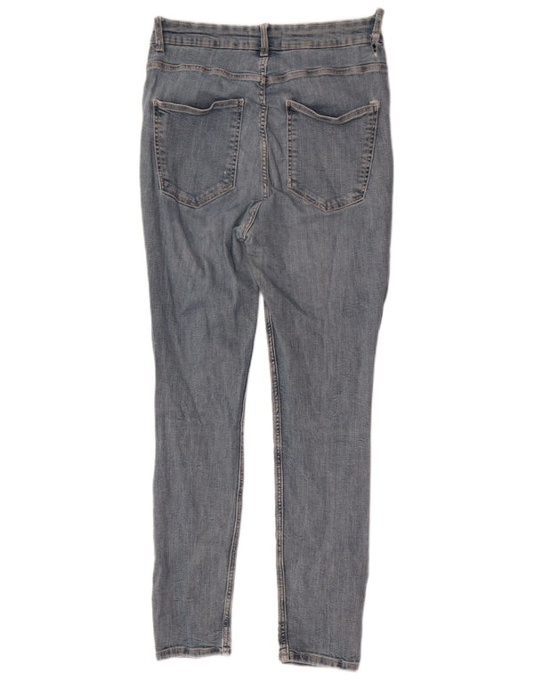 Jeansy damskie Zara Skinny EU 42 Large W32 L27 Niebieskie