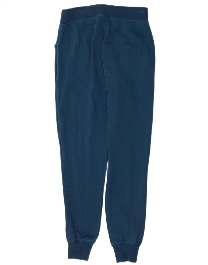 Asics Womens Tracksuit Trousers Joggers UK 8 Small  Blue