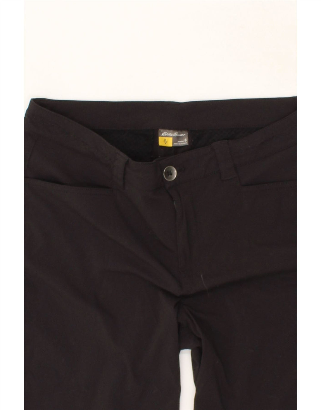 EDDIE BAUER Womens Casual Shorts US 6 Medium W32 Black Nylon Vintage Eddie Bauer and Second-Hand Eddie Bauer from Messina Hembry 
