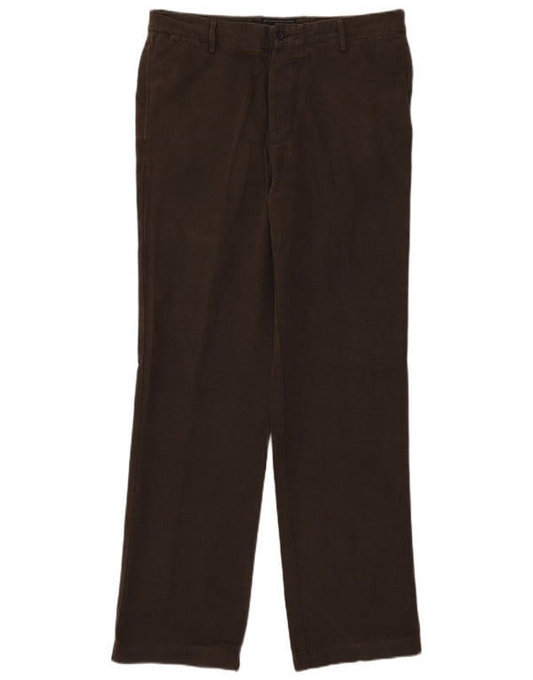 Marlboro Classics Męskie proste spodnie Chino EU 54 2XL W36 L33 Khaki
