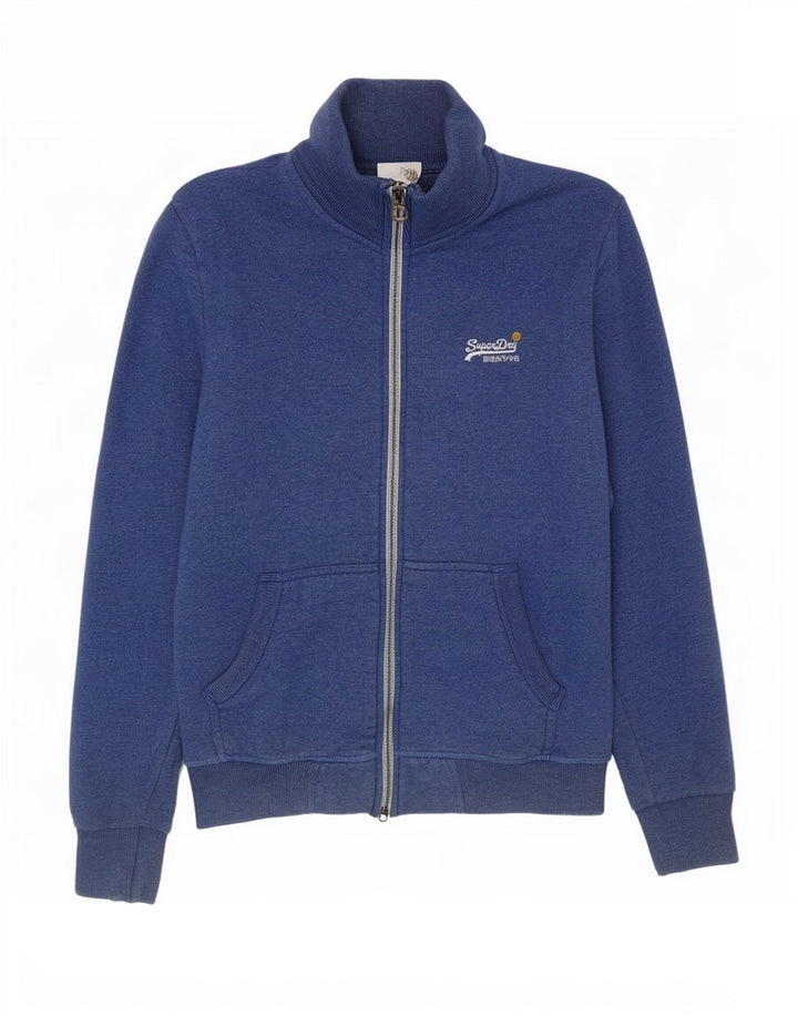 Superdry férfi tréningruha felső kabát kis kék pamut