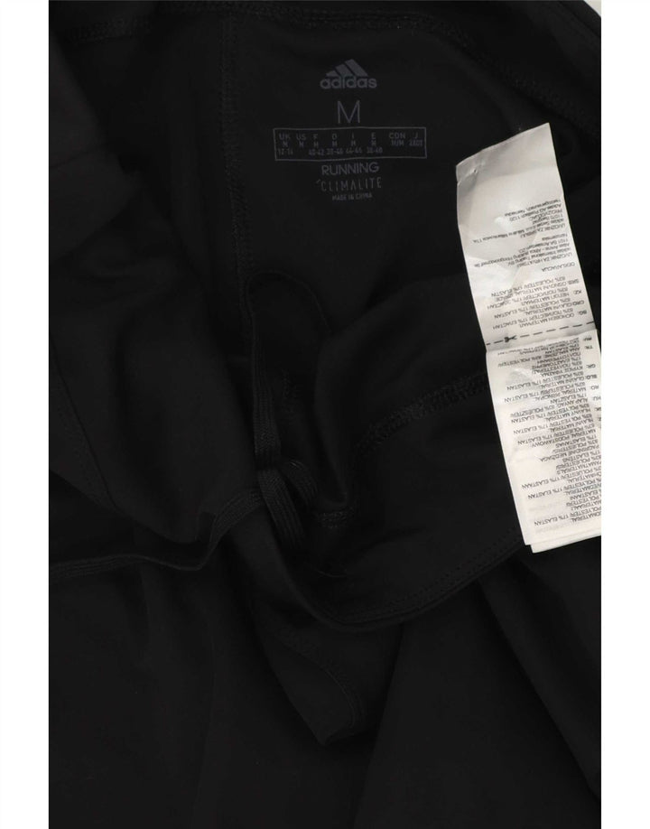 Adidas Womens Climalite Crop Leggings UK 12/14 Médio Preto Poliéster