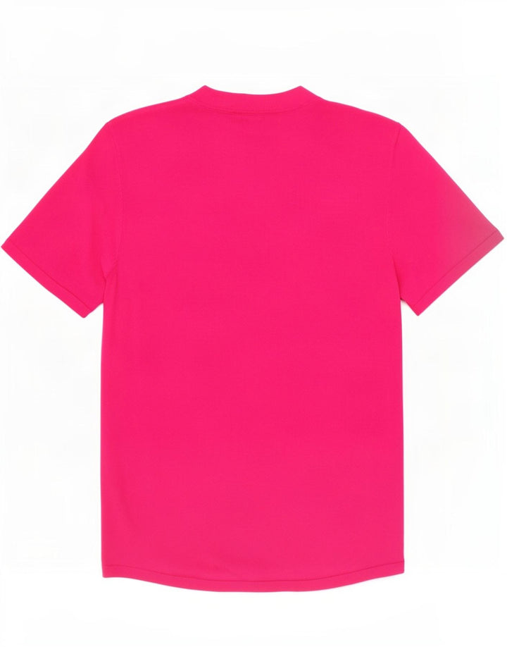 Zara Womens T-Shirt Top UK 12 Medium Pink Viscose