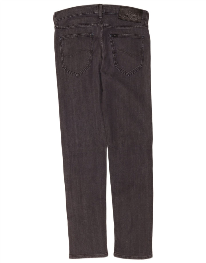 Lee Dame Daren Zip Fly Slim Jeans W30 L32 Grå Bomuld