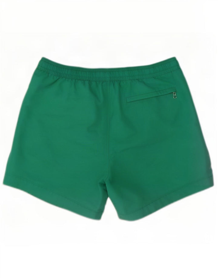 Pantaloni scurți de înot Calvin Klein pentru bărbați, poliester verde mediu