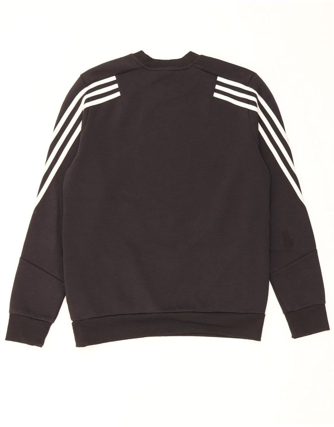 ADIDAS Boys Sweatshirt Jumper 13-14 Years Black Cotton