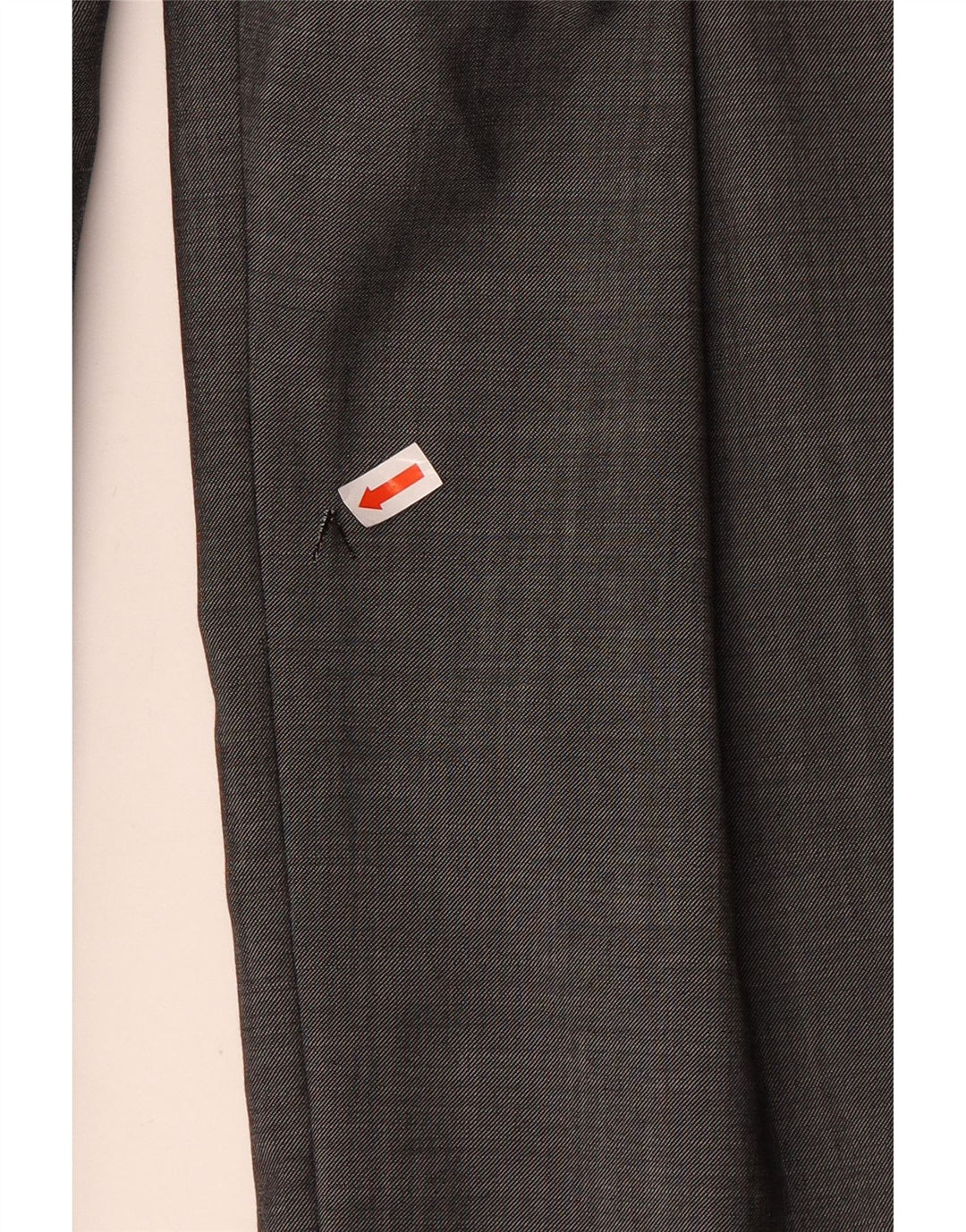 Marks & Spencer Mens Autograph Straight Suit Trousers W34 L31 Grey Wool