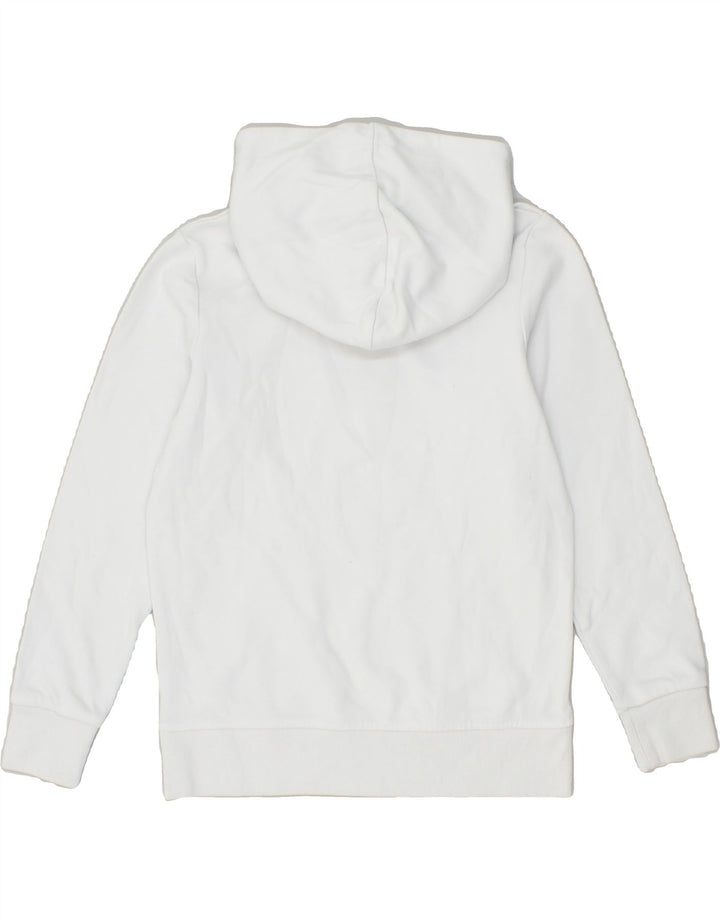 JACK & JONES Boys Hoodie Jumper 9-10 Years White Cotton | Vintage Jack & Jones | Thrift | Second-Hand Jack & Jones | Used Clothing | Messina Hembry 