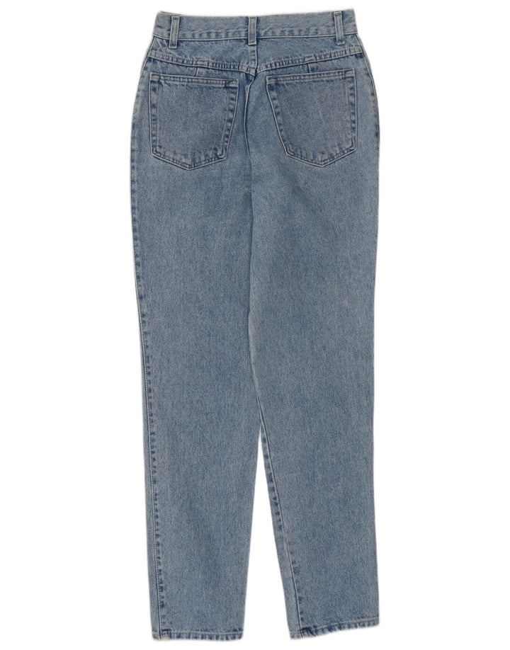 CLARK Womens Tapered Jeans IT 44 Medium W27 L31 Blue Cotton