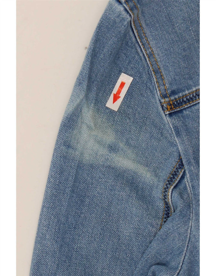 Antonette Womens Denim Jacket UK 18 XL Blue Cotton