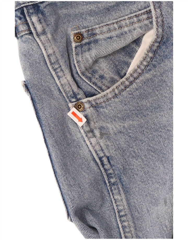 Calça jeans reta masculina WRANGLER W34 L32 azul algodão clássico