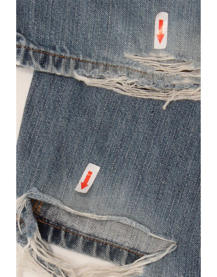 Carhartt Mens Straight Jeans W36 L32 Blue Cotton