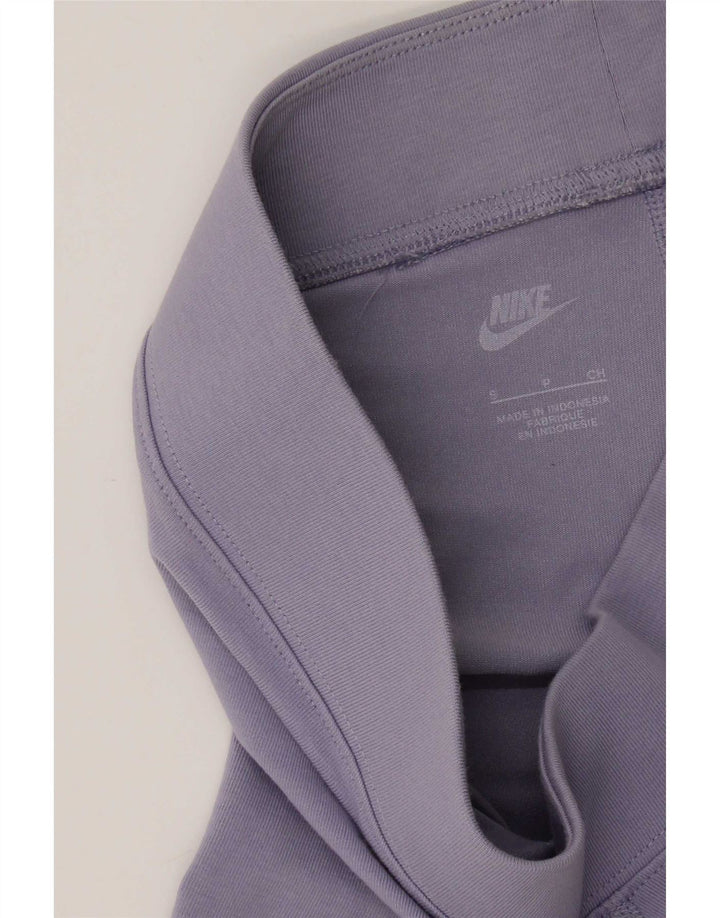 Nike Womens Sport Shorts UK 8 Small Purple
