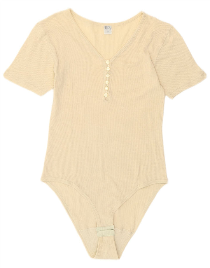 Body damskie w stylu vintage UK 8 małe w kolorze złamanej bieli