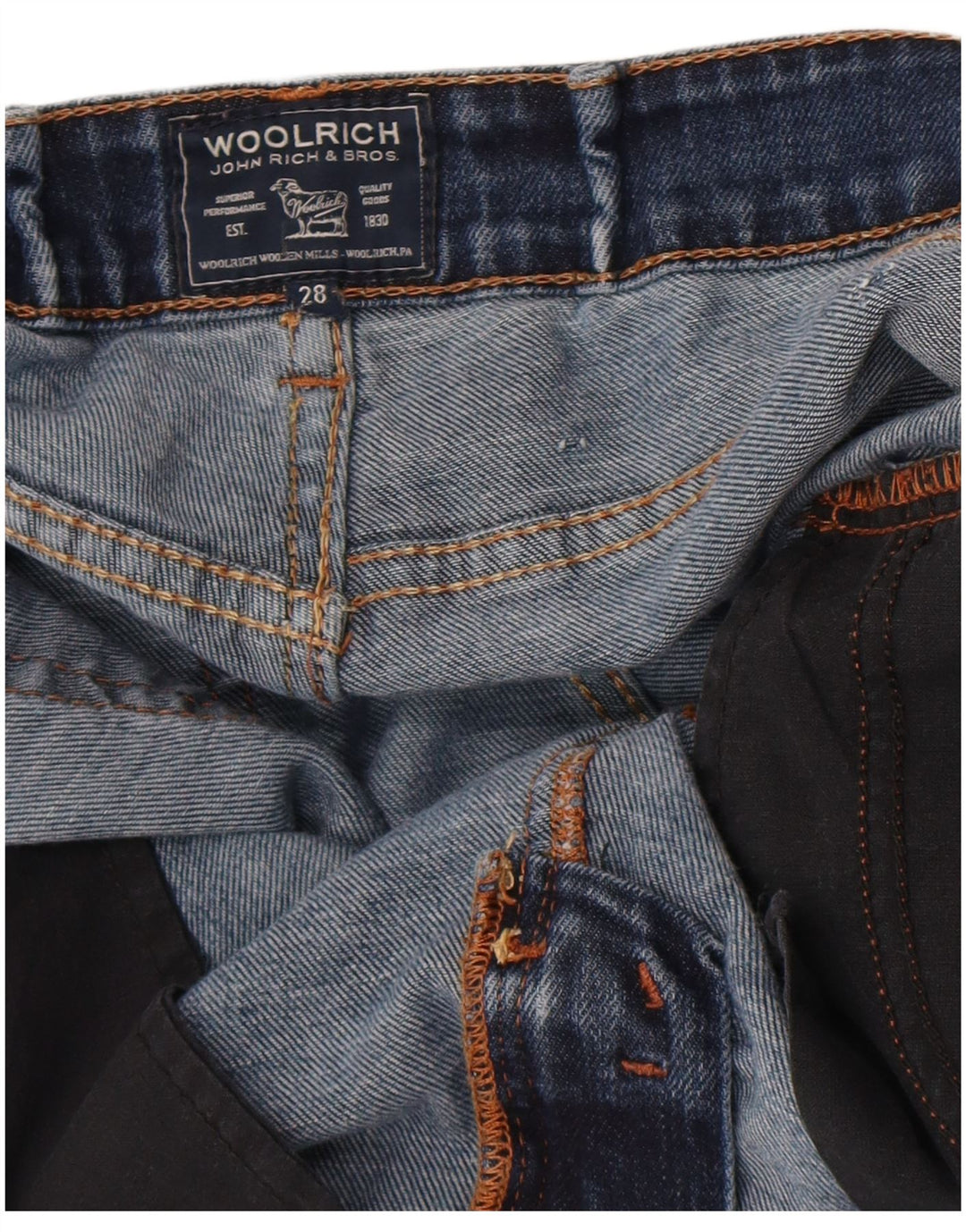 Woolrich Womens Slim Jeans W28 L28 Blue