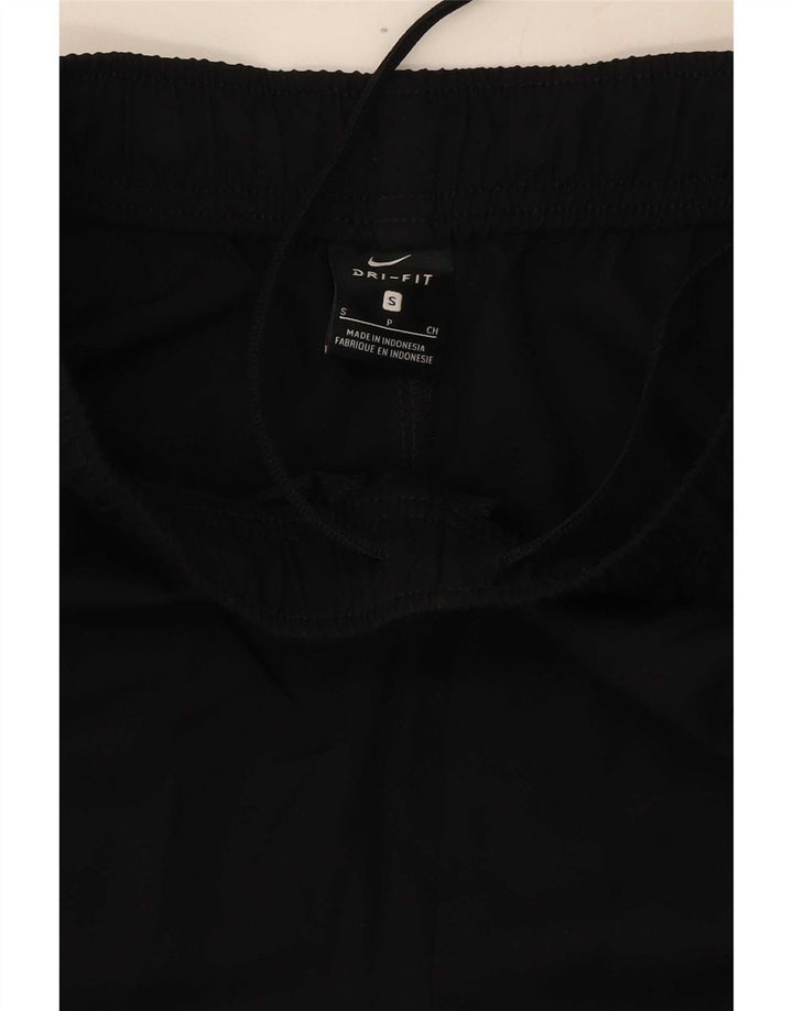 Nike muške Dri Fit hlače za trenirku male crne poliesterske