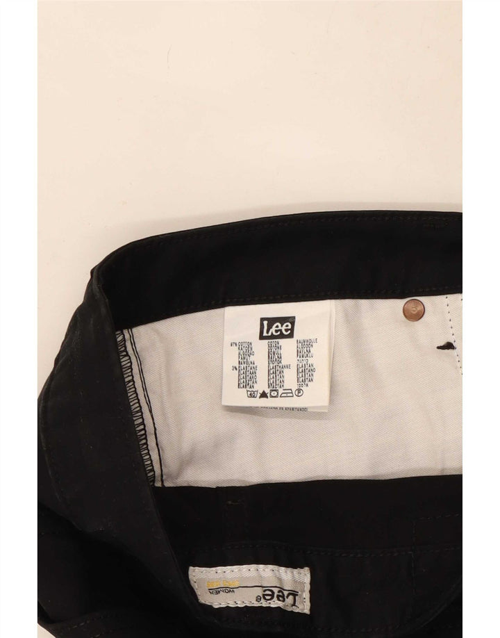 Lee Dame Cameron Bootcut Casual Bukser W32 L33 Sort Bomuld