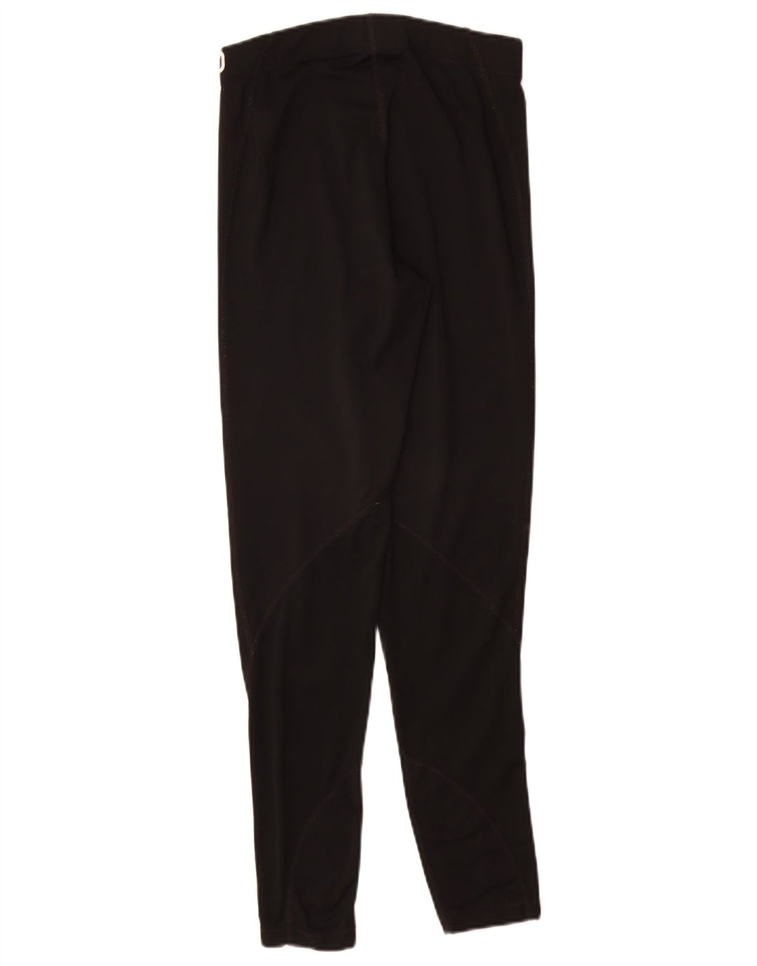 Nike Womens Dri Fit Graphic Leggings UK 10 Small  Black Polyester