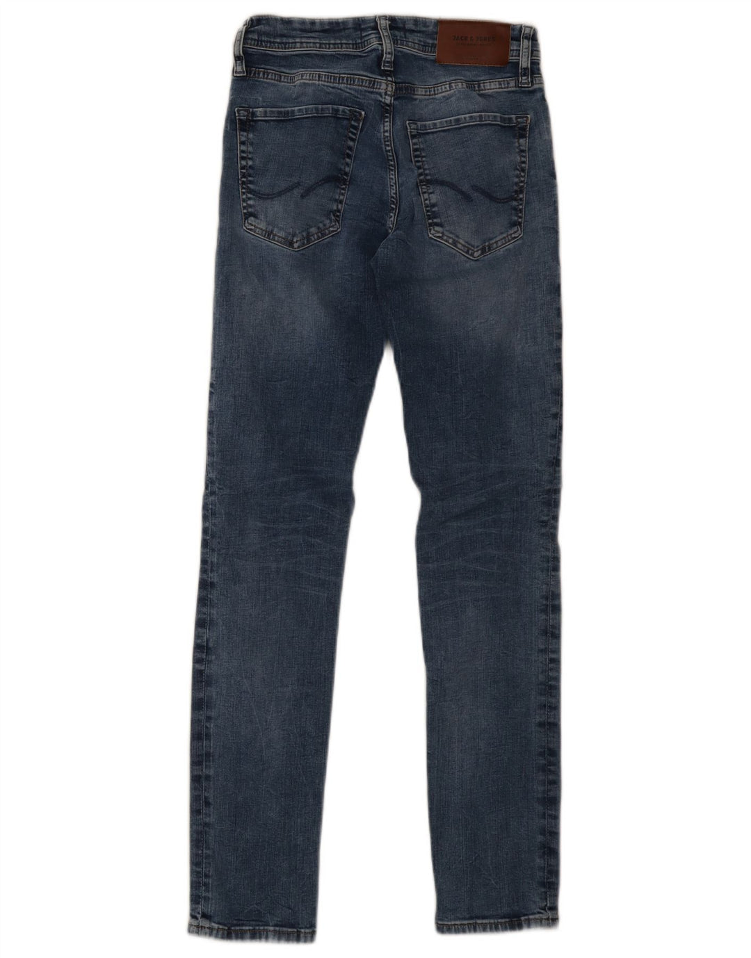 Jack & Jones Mens GLENN Slim Jeans W27 L32 Blue Cotton