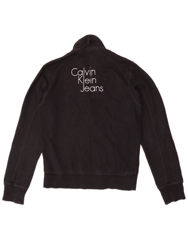 Calvin Klein Jeans Ανδρική φόρμα γραφική φόρμα Top Jacket Large Black