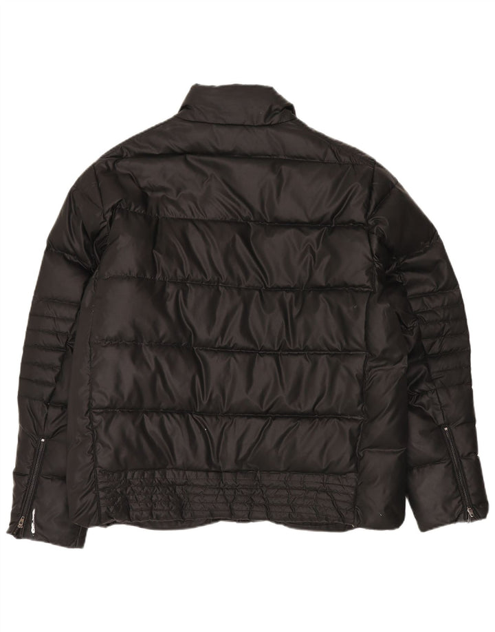 Dkny Herren Wattierte Jacke UK 42 XL Schwarz Polyester