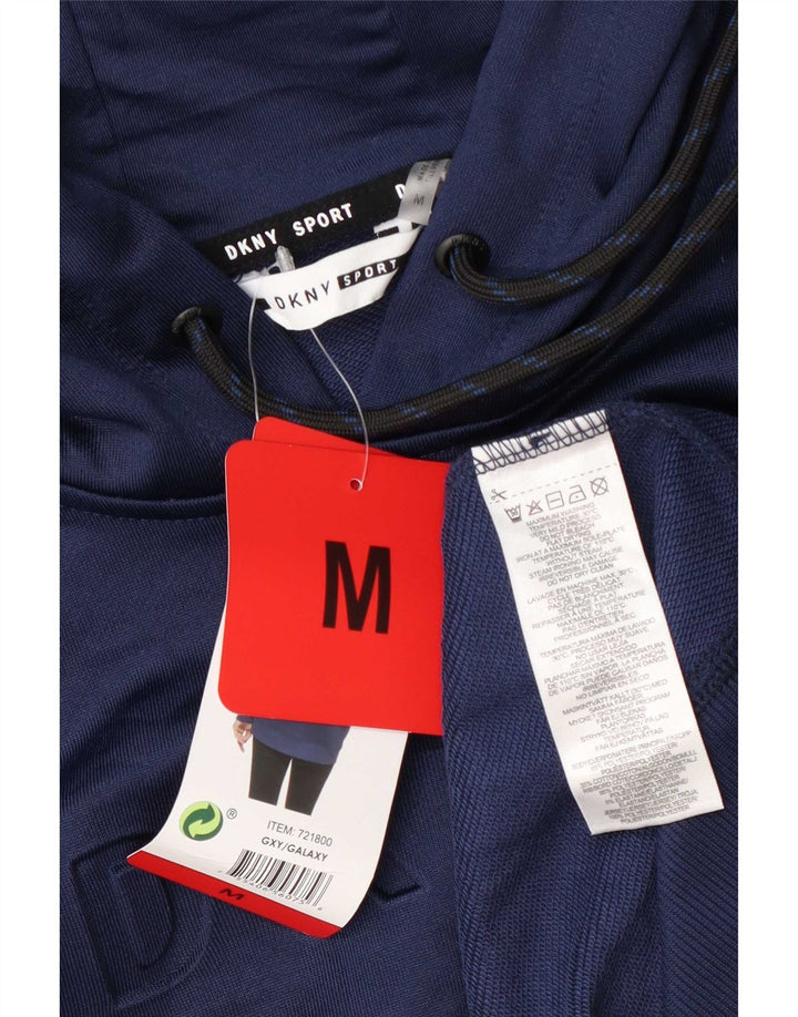 Dkny Herre Grafisk Hættetrøje Jumper Medium Marineblå Polyester