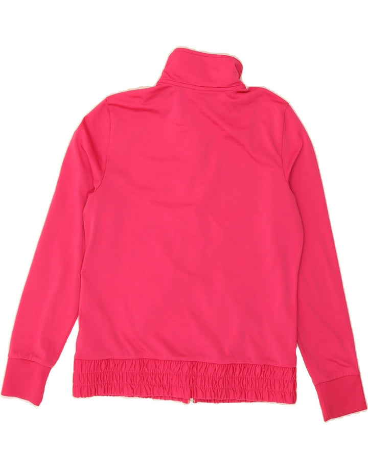 PUMA Womens Tracksuit Top Jacket UK 16 Large Pink Polyester Vintage Puma and Second-Hand Puma from Messina Hembry 