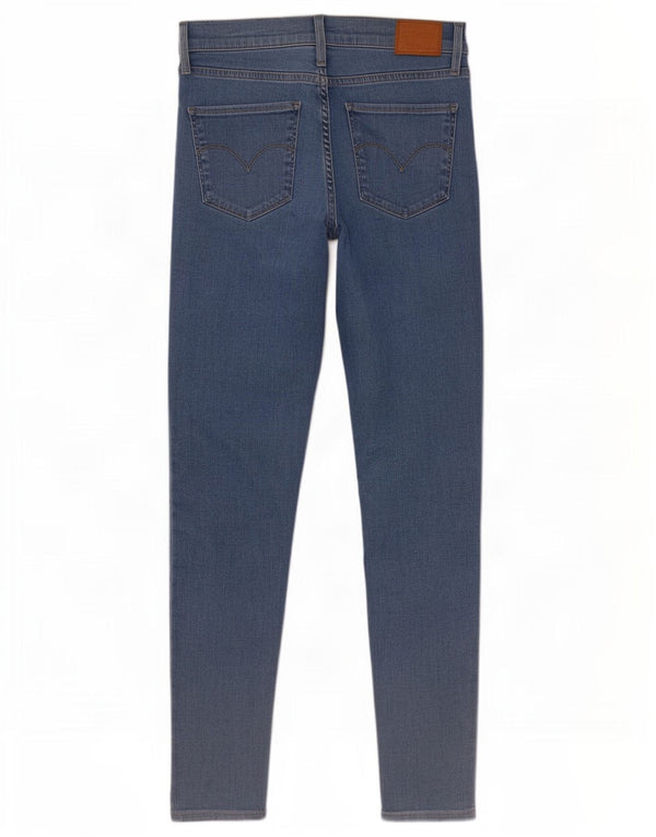 Jeans Levi's da donna 720 super skinny a vita alta W27 L30 cotone blu