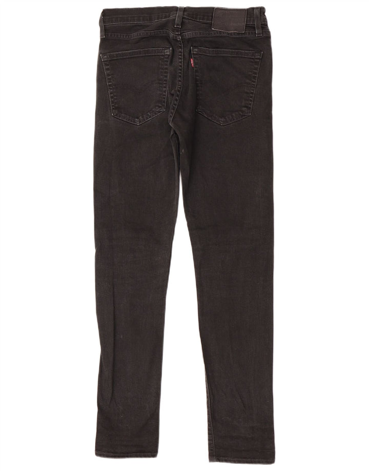 Levi's Mens Skinny Jeans W30 L32 Black Cotton
