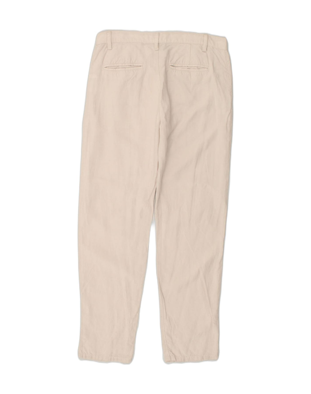 ARMANI EXCHANGE Womens Slim Chino Trousers W28 L30 Beige Lyocell | Vintage Armani Exchange | Thrift | Second-Hand Armani Exchange | Used Clothing | Messina Hembry 