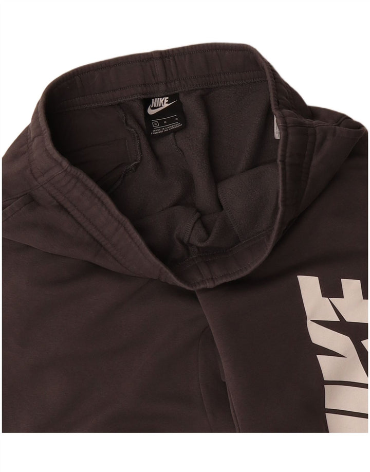 Nike Mens Graphic Tracksuit Trousers Joggers Medium  Grey Cotton