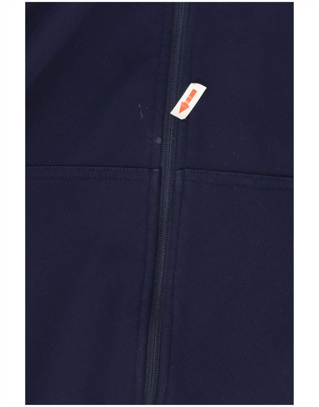 Canterbury Mens Zip Hoodie Sweater Large Navy Blue Colourblock Polyester